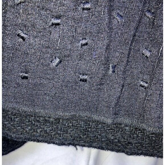 Vintage Neeru Kumar Lagenlook Vest Black  Art To Wear Sleeveless Tunic - Picture 3 of 4